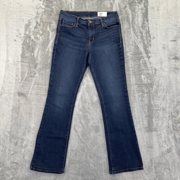 Cosmic Blue Love Bootcut Jeans Women's Size 27 Blue Dark Wash Denim - Picture 1 of 8